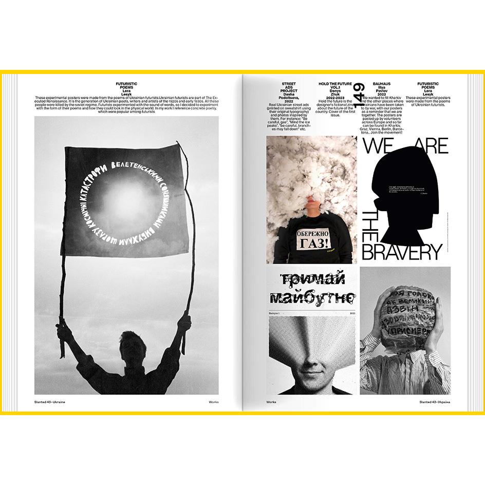 Slanted Publishers, Heft + Block, Slanted Magazine #43 - Ukraine (Harter Einband)