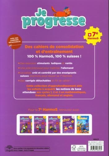 Immagine prodotto Je progresse en Allemand 7ème HarmoS (Francese, Dalla Riva Sabina, Knébel Martine, 2022)