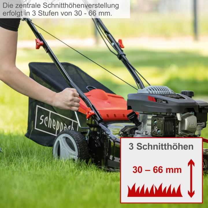 Actual product image Scheppach MP132-40 Petrol Lawn Mower (Petrol)