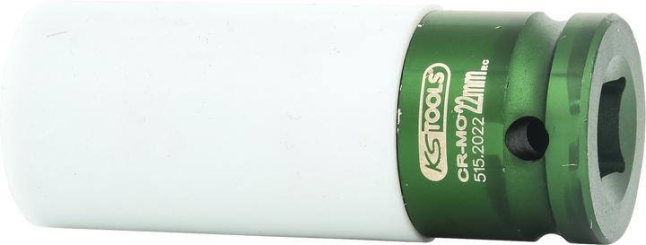 Image du produit KS Tools 1/2" Douille en aluminium pour jantes, longue (22 mm)