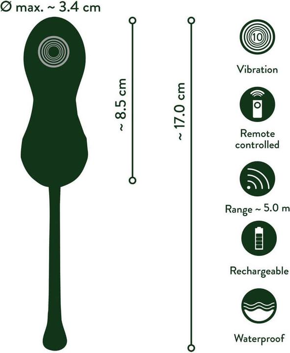 Productafbeelding Emerald Love Luxurious RC Love Balls