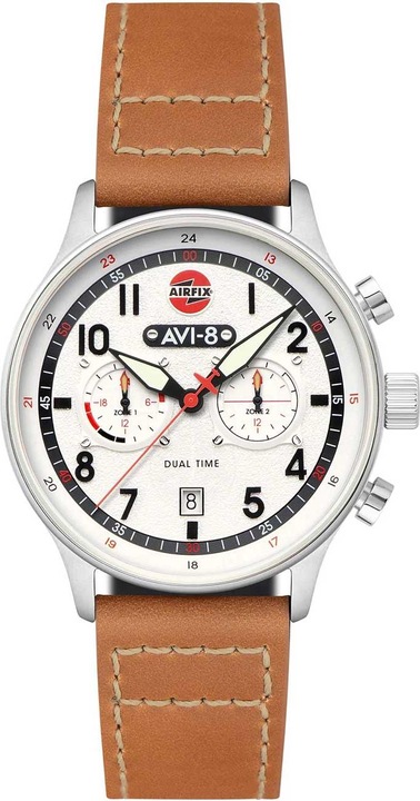 Produktbild AVI-8 AV-4088-06 Hawker Hurricane Dual-Time (Fliegeruhr)