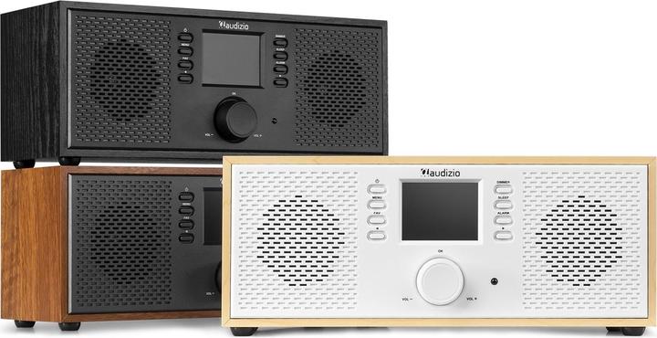 Produktbild Audizio Internet Radio Rimini Holzoptik (Internetradio, Bluetooth)