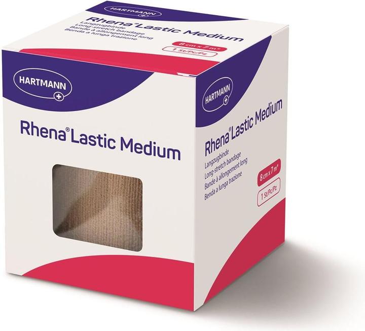 Image du produit Rhena Lastic Medium 8cmx7m hautfarbig