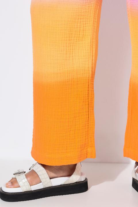 Produktbild Angel of Style Hose, gerades Bein, Musselin, Farbverlauf (48)