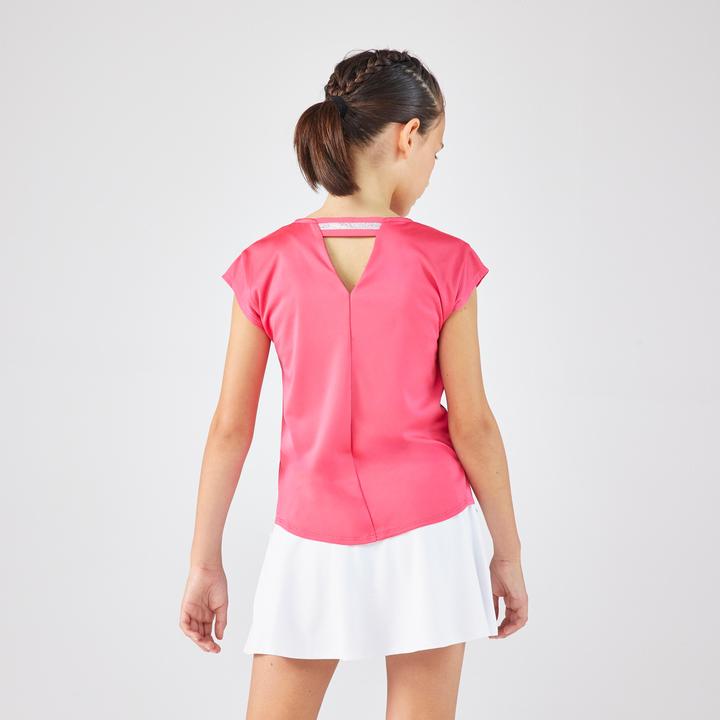 Produktbild Artengo Mädchen Tennis T-Shirt - TTS Soft rosa (10XL, 11XL, 12XL)