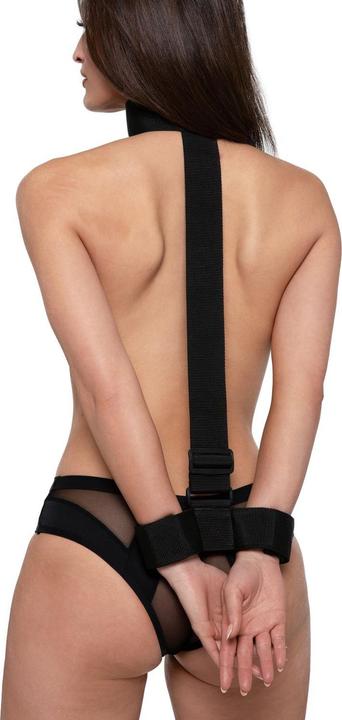 Productafbeelding Bedroom Fantasies Silicone O-Gag - Zwart