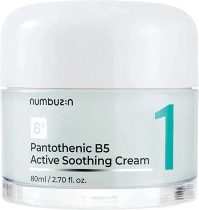 Numbuzin No.1 Pantothenic B5 Active Soothing Cream Lightweight Facial (Tagescreme)