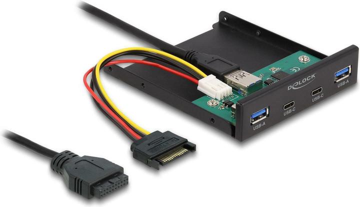 Image du produit Delock Frontpanel 64155 (USB-A, 4 ports)