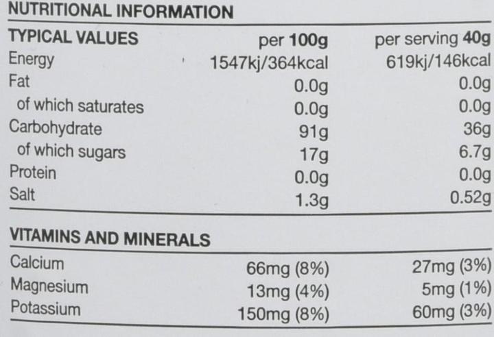 Valori nutrizionali e ingredienti SIS GO Electrolyte Drink (1 Pezzo/i, Granuli, 1800 g)