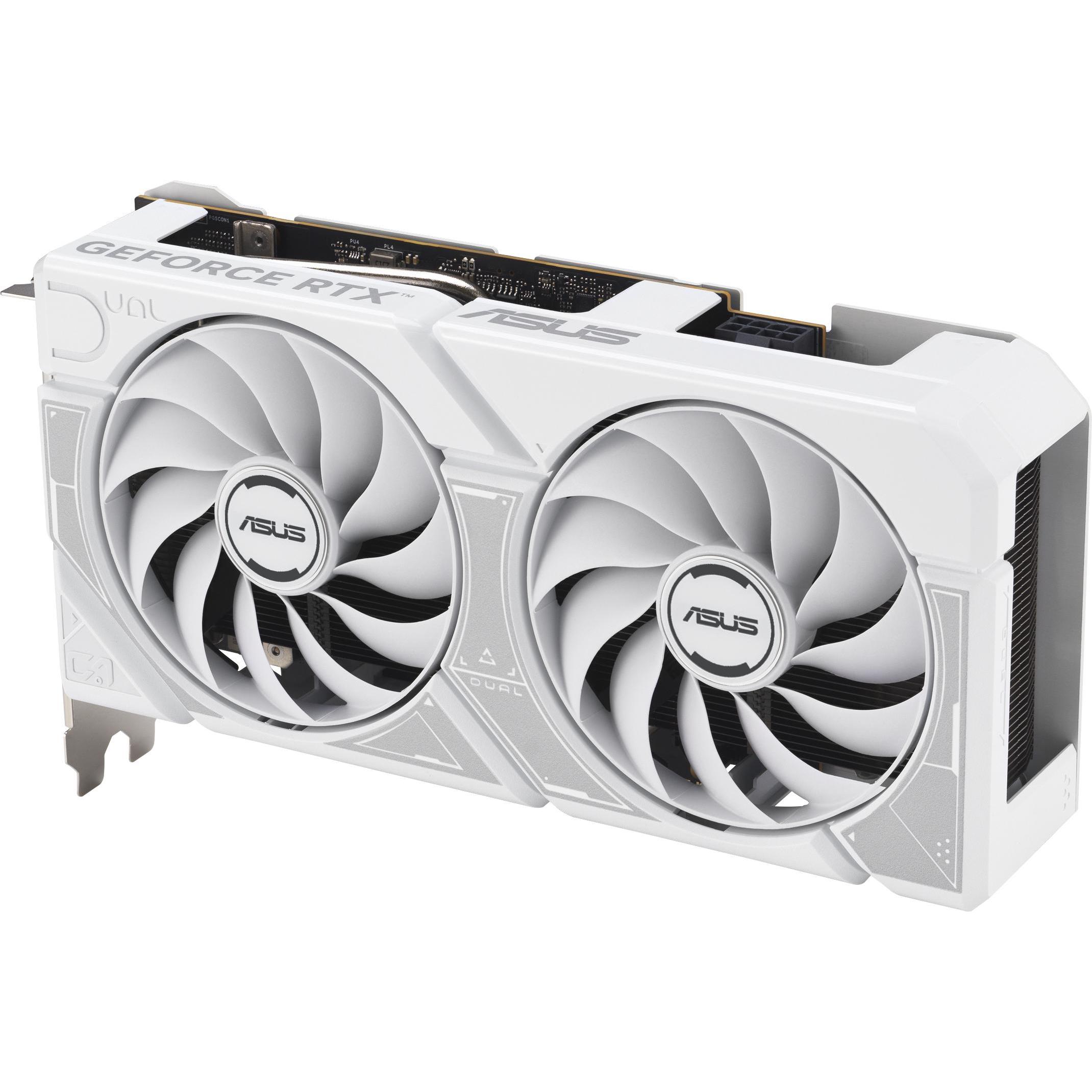 ASUS DUAL-RTX5060-O8G-WHITE 8GB GDDR7 HDMI DP (8 GB), Grafikkarte