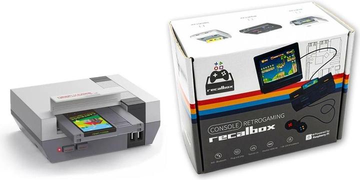 Immagine prodotto HutoPi Console ufficiale Recalbox Retrogaming 4GB RAM / 128GB (scatola Nespi)