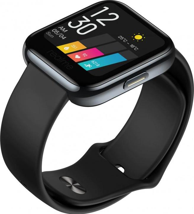 Actual product image realme Watch 3.56 cm (1.4" ) 36 mm Black (36 mm, 4G)
