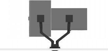 Immagine prodotto BenQ Dual Monitor Arm BDH01 Black (Tavolo, 35", 20 kg)