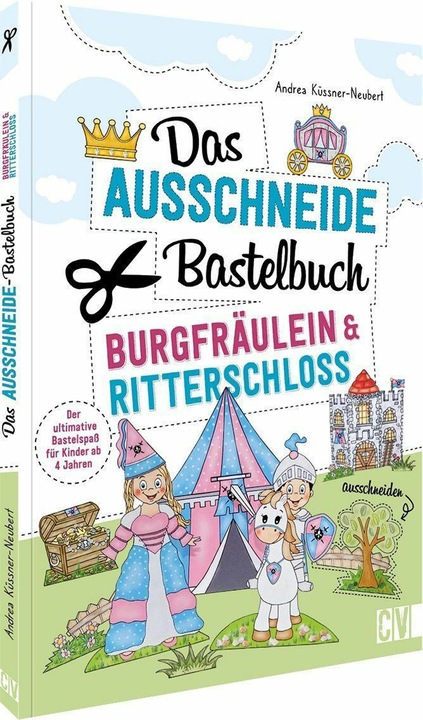 Produktbild Das Ausschneide-Bastelbuch – Burgfräulein & Ritterschloss