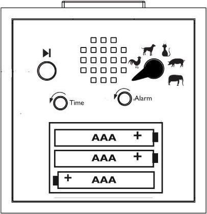 Actual product image KooKoo Kids Alarm