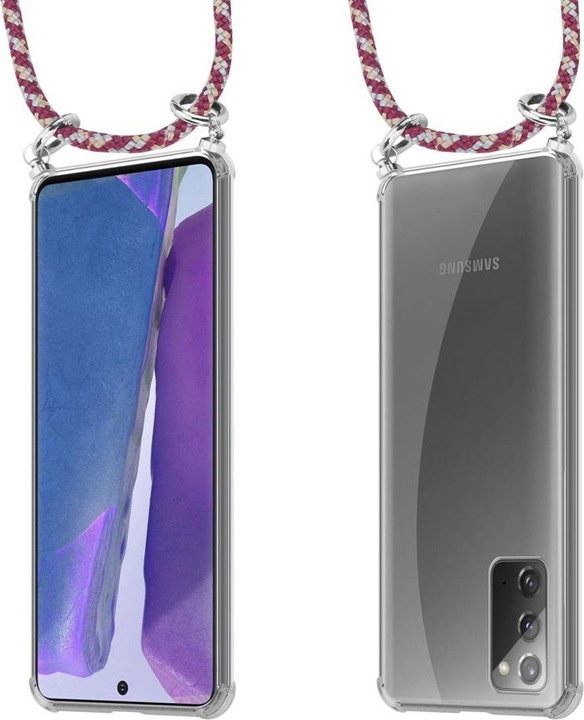 Produktbild Cadorabo TPU Handy Kette SILBER Cover