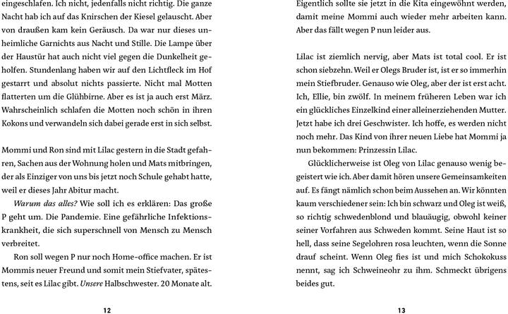 Actual product image Ellie & Oleg - ausser uns ist keiner hier (German, Heike Herald, Katya Ludwig, 2022)