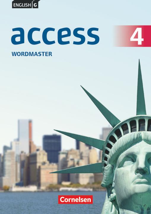 Produktbild English G Access 4. 8. Schuljahr. Allgemeine Ausgabe. Wordmaster mit Lösungen (Deutsch, 2016)