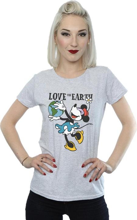 Immagine prodotto Disney Mickey Mouse Love The Earth Maglietta Donna (S)