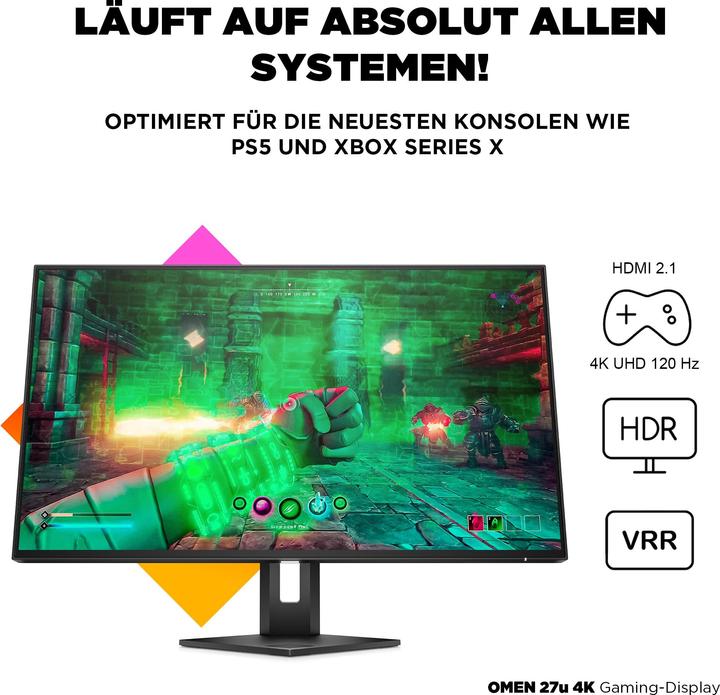 Produktbild HP Omen 27u (3840 x 2160 Pixel, 27")