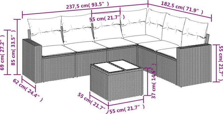 Produktbild vidaXL Veda