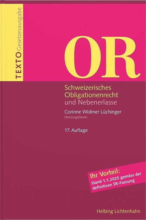 Actual product image Texto Or (German, Corinne Widmer Lüchinger, 2025)