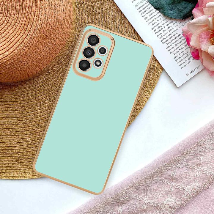 Produktbild Cadorabo Hülle für Samsung Galaxy A33 5G im TPU mit Kameraschutz LM130 Style (Samsung Galaxy A33 5G)