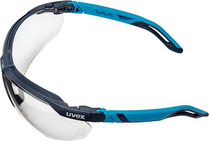 Actual product image Uvex Safety i-Series safety spectacles, i-5 tinted visors, charcoal/lime.