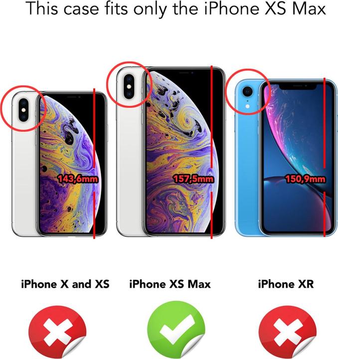 Actual product image Nalia Cell phone case (Apple iPhone XS Max)