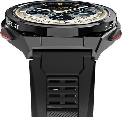 Actual product image HiFuture smartwatch Active black red HSSW9BR