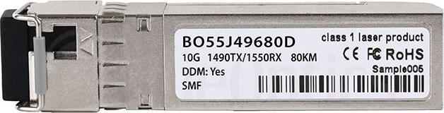Produktbild BlueOptics Meraki SFP-10G-BX-U-80KM kompatibler SFP+ BO55J49680D