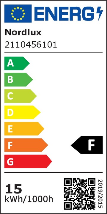 Energie-Label Nordlux Oja (1600 lm)