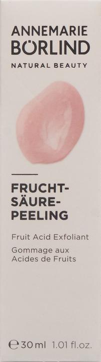 Actual product image Annemarie Börlind Care fruit acid peeling (Cleansing scrub, 30 ml)