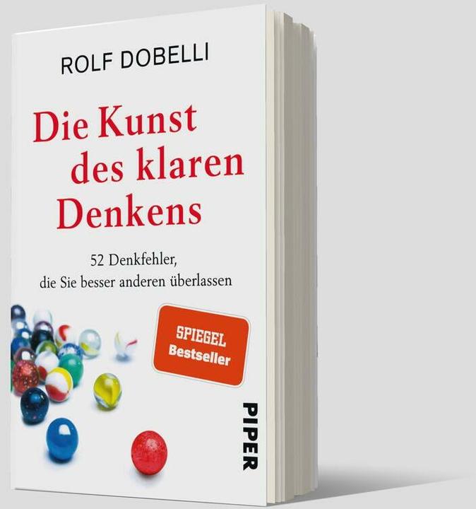 Actual product image Die Kunst des klaren Denkens (German, Rolf Dobelli, 2025)