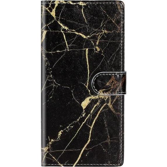 Thumbnail - MU Style Leder Bookcover Image Series (Samsung Galaxy S20 Ultra), Smartphone Hülle, Schwarz