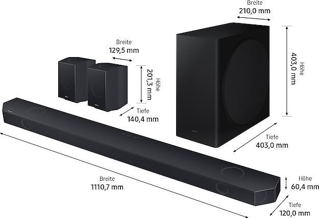 Actual product image Samsung HW-Q935GC/ZG (540 W, 9.1.4 Channels)