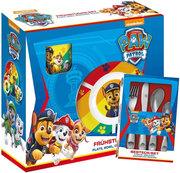 Produktbild Porzellan-Kindergeschirr Paw Patrol (7 Stück)