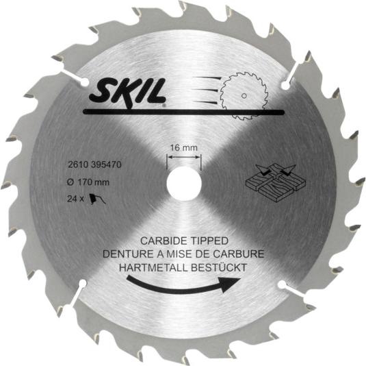 Produktbild Skil Hartmetall Sägeblatt ø 170 mm (Werkzeugaufnahme 16 mm, für Modelle 1052, 1854, 1855, 5055, 5155