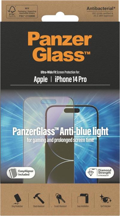Actual product image PanzerGlass Ultra-Wide Fit (1 pcs., Apple iPhone 14 Pro)