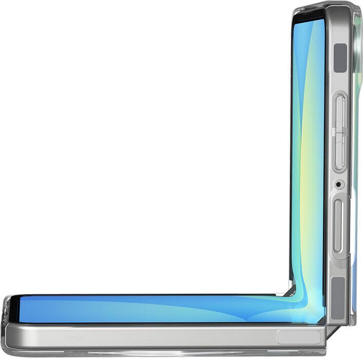 Produktbild Spigen AirSkin Mag MagSafe Case für Samsung Galaxy Z Flip 7 - Klar und Weiss (Samsung Galaxy Z Flip7)