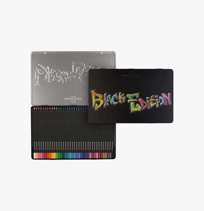 Actual product image Faber-Castell Black Edition (Multicoloured, Black, 24 x)