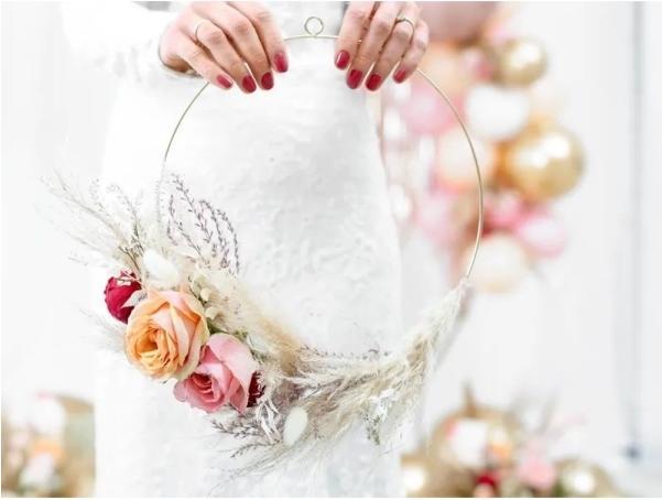 Produktbild Partydeco Metal hanging decorations Hoops, mix (1 pkt / 2 pc.) (2 Stück)
