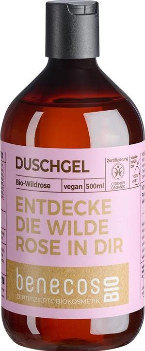 Produktbild Benecos BIO-Duschgel Wildrose - 500ml - (500 ml)