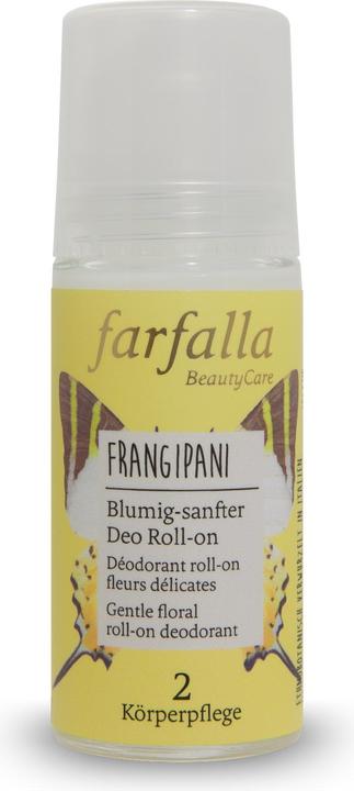 Actual product image Farfalla FRANGIPANI Deo Roll-On (Roll-on, 50 ml)