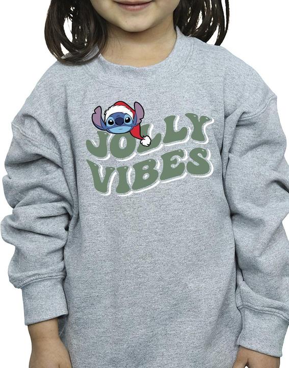 Produktbild Disney Lilo & Stitch Jolly Chilling Vibes Sweatshirt Mädchen (152, 158)