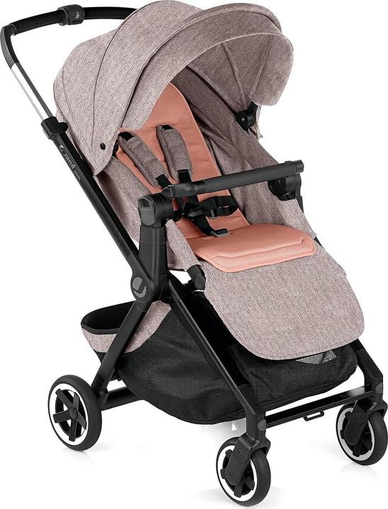 Jané Newel Stroller from Birth to 15kg, Compact Foldable with Bag and Rain Cover