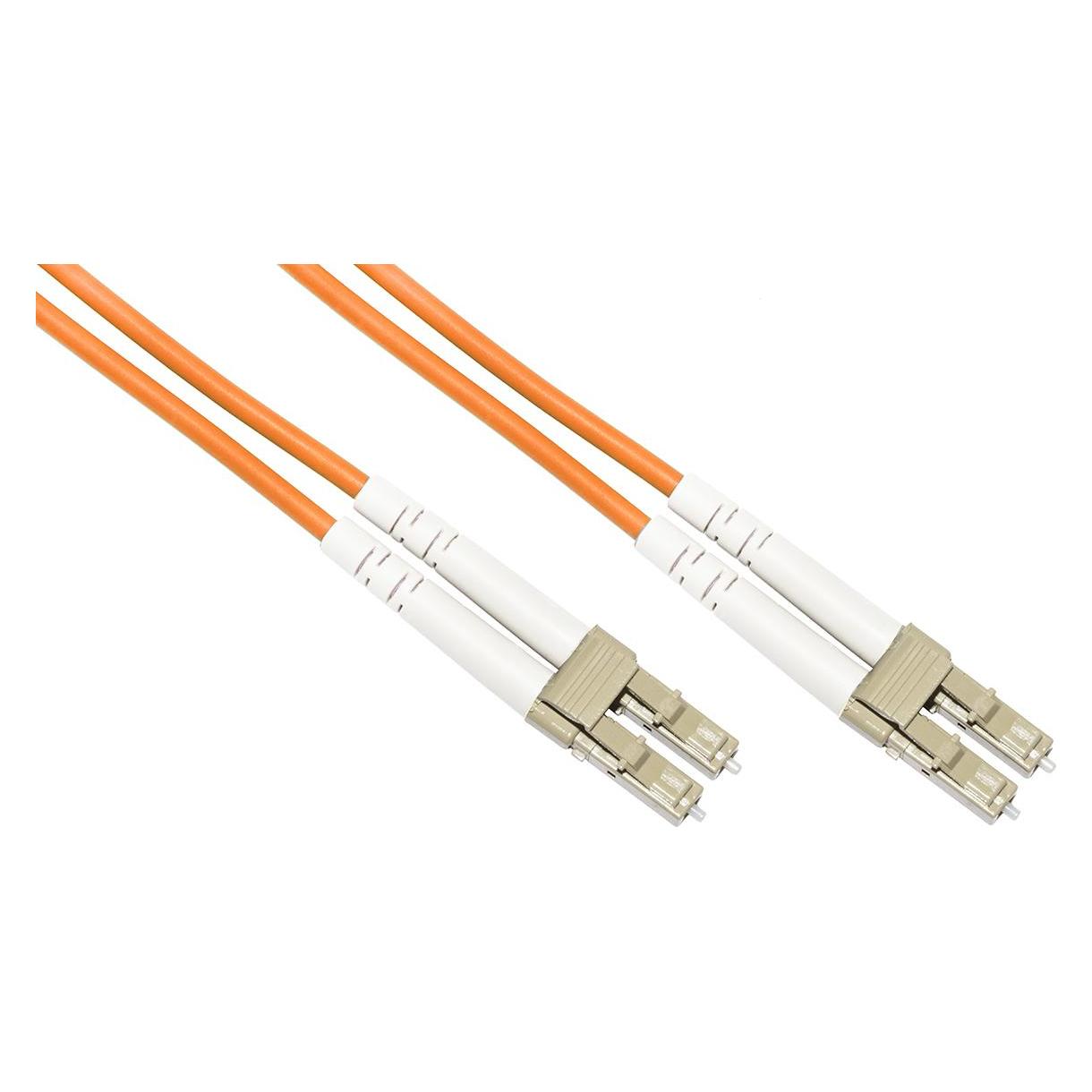 Tripp Lite N320-06M Cavo In Fibra Ottica 6 Metri, Multimodale Duplex LC-LC 62.5/125, OFNR, Colore Grigio/Arancione