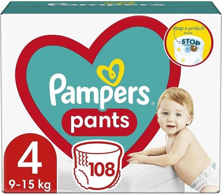 Produktbild Pampers Pants (Gr. 4, Halbmonatsbox, 108 Stk.)