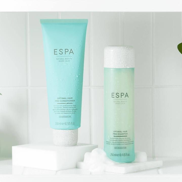Actual product image Espa Optimal Hair Pro Shampoo 250ml - New - Free P&P - UK (250 ml, Liquid shampoo)